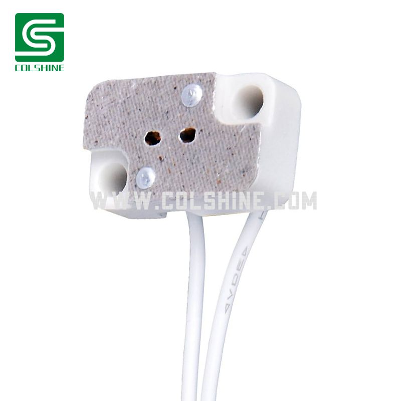 Colshine Ceramic Halogen LED Lamp Holder MR16 G4 G5.3 Light Socket Base